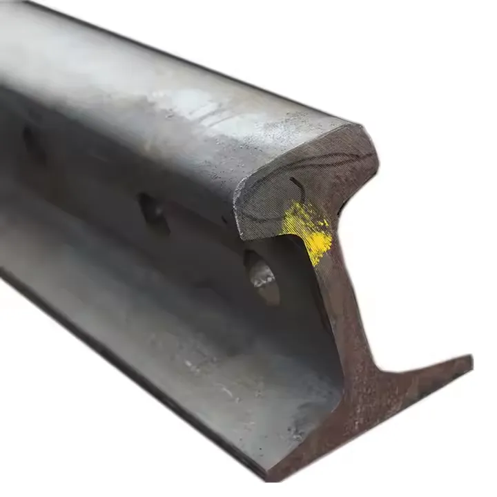 Rail keluli berat 50mn yang digunakan untuk trek