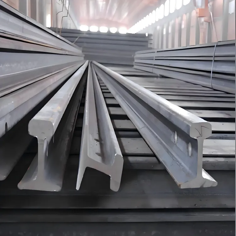 Crane Steel Track Rail 50kg 50mn Bahan