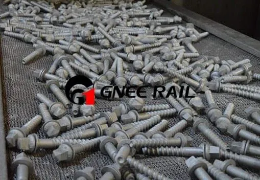 DHS35 Screw Spike For Light Rail Fixing