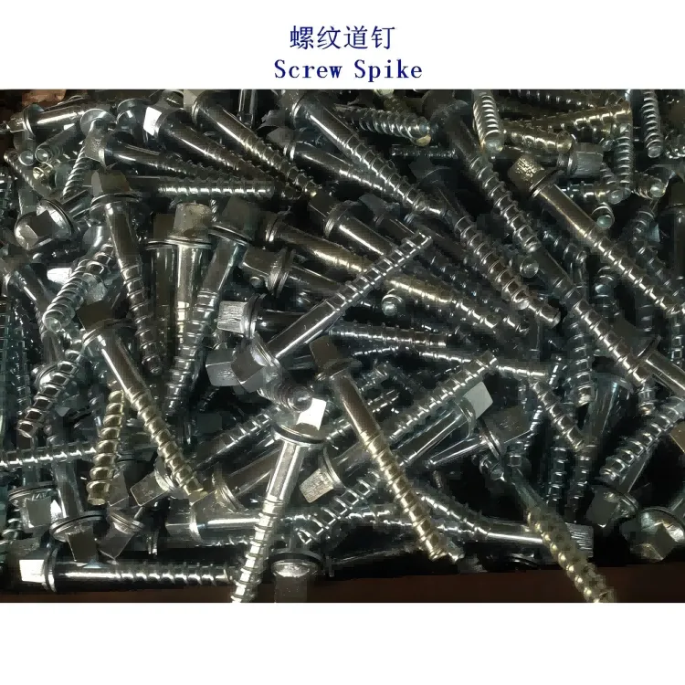 Railroad Spike Screw Ss8 Sleeper Rail