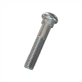 Butang pengikat kereta api kepala bolt leher oval