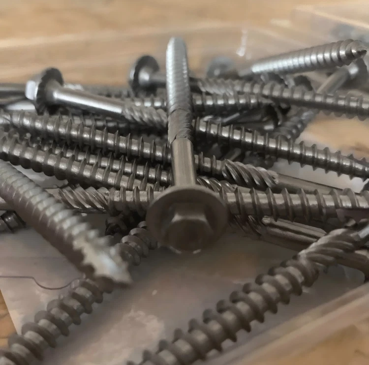 Ss Series SS35 Rail Sleeper Screw Spike Ss Series SS35 Rail Sleeper Screw Spike